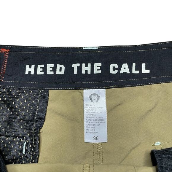 HOWLER BROTHERS Horizon Hybrid Shorts 2.0 9.5" Inseam Tan Size 36 - Picture 8 of 8